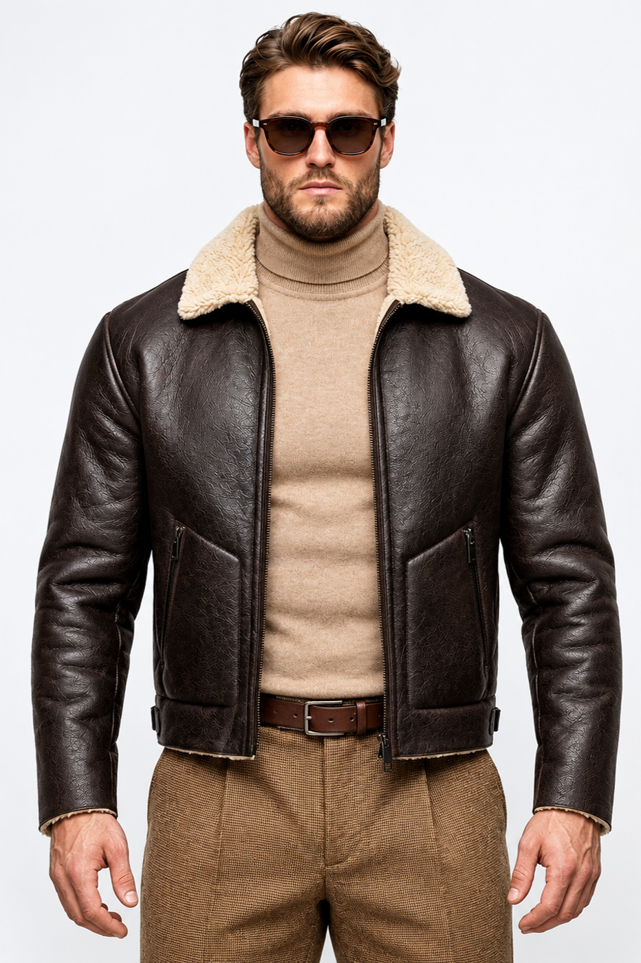 Look masculino con esta cazadora tendencia esta temporada .